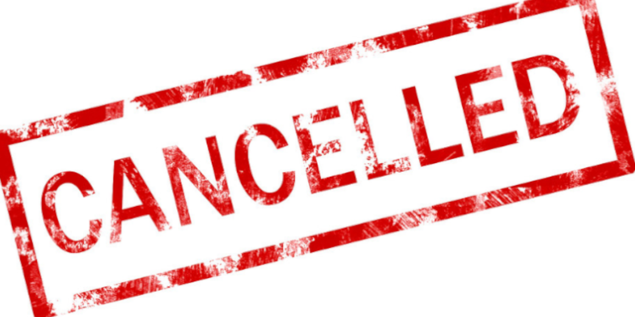 Time Trial Cancelled – Wednesday 1st May 2024